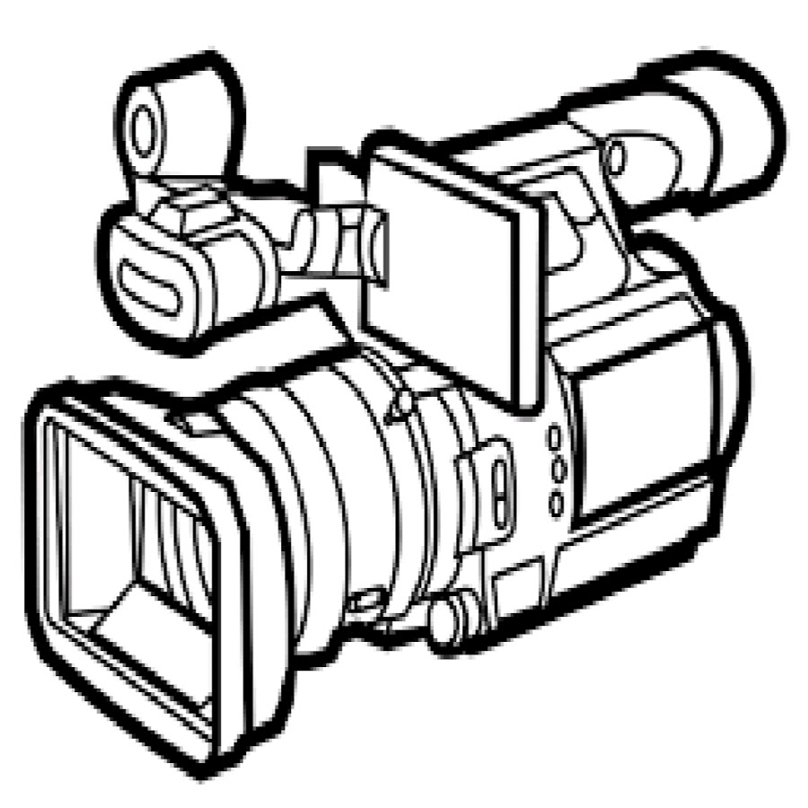 900x900 Camera Video Clipart
