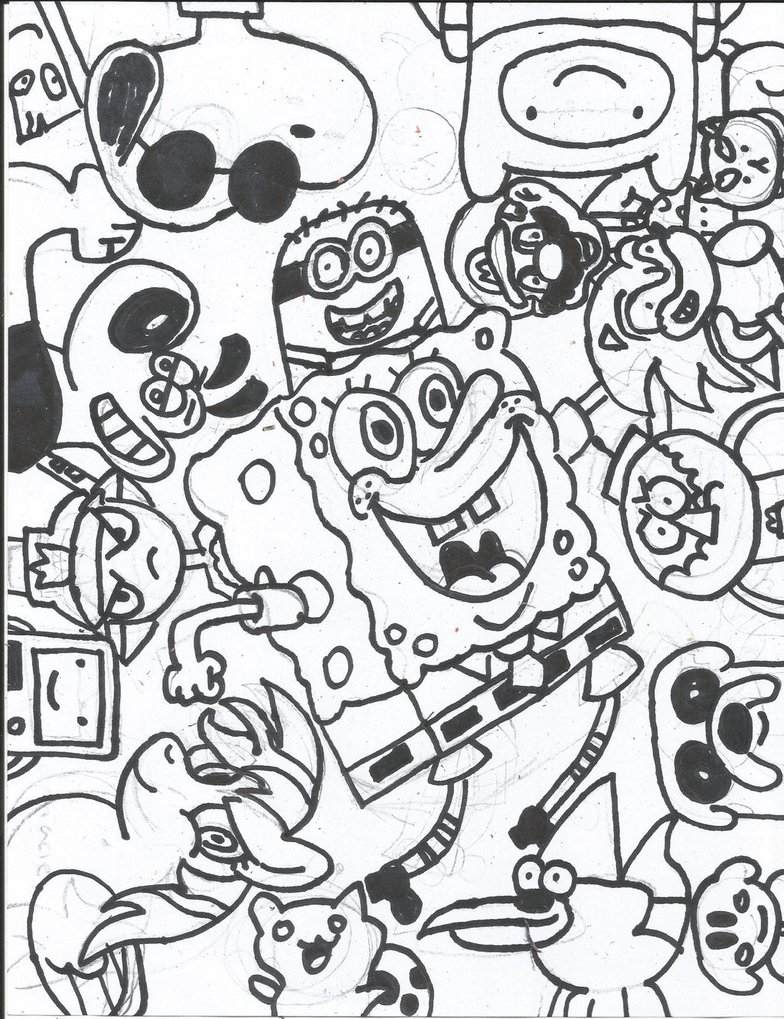 784x1019 My Favorite Cartoon And Video Game Characters By