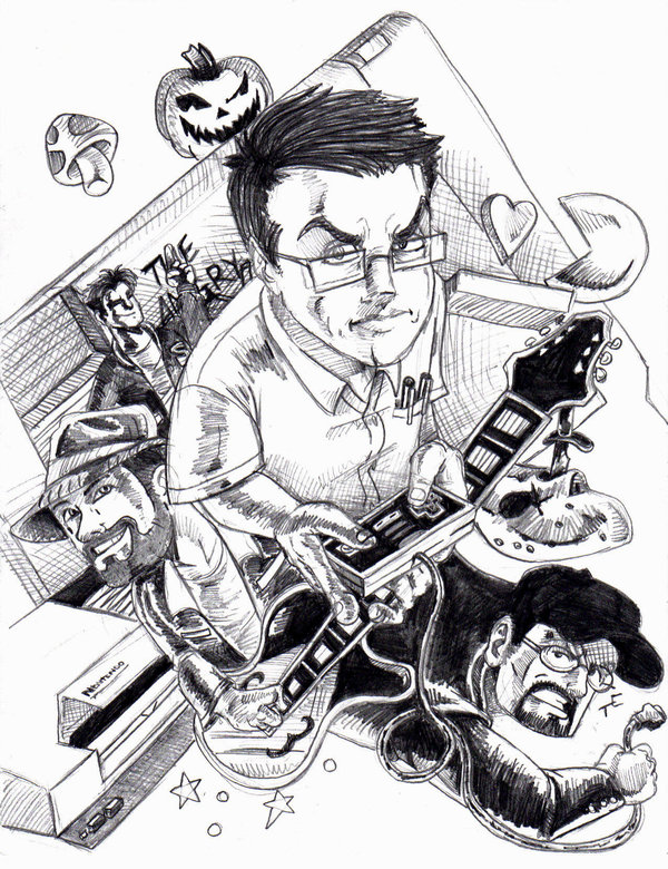 600x780 Angry Video Game Nerd By Ubob