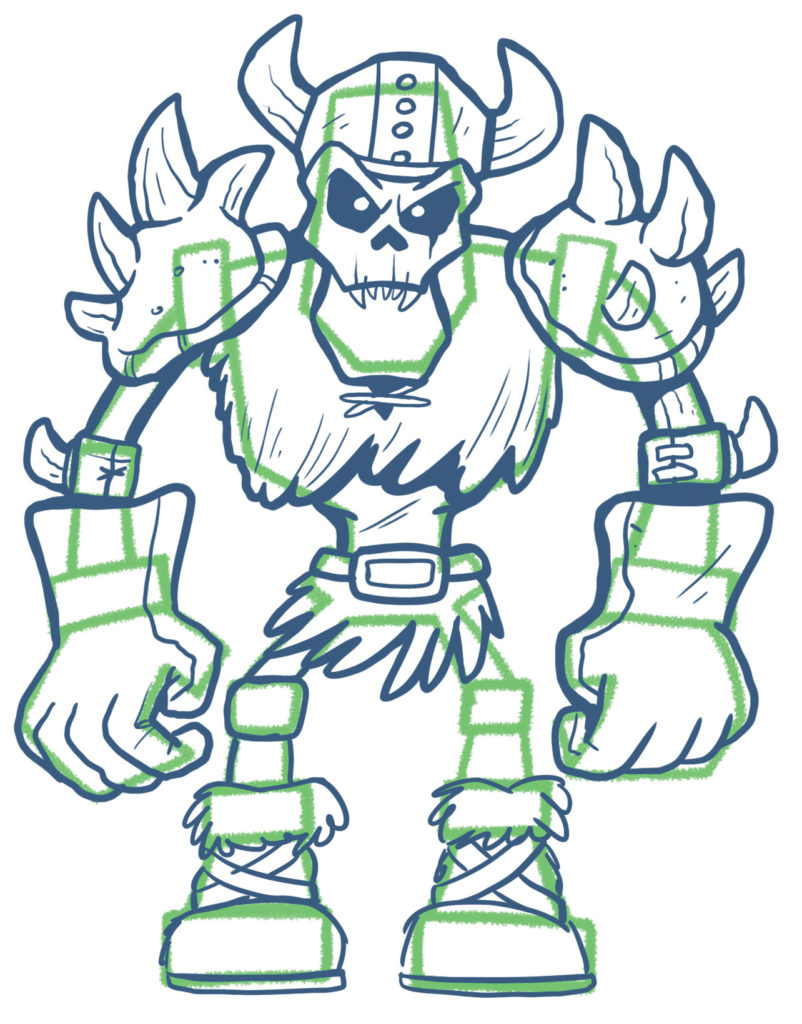 802x1024 How To Draw Video Game Villains Minions And Boss Characters