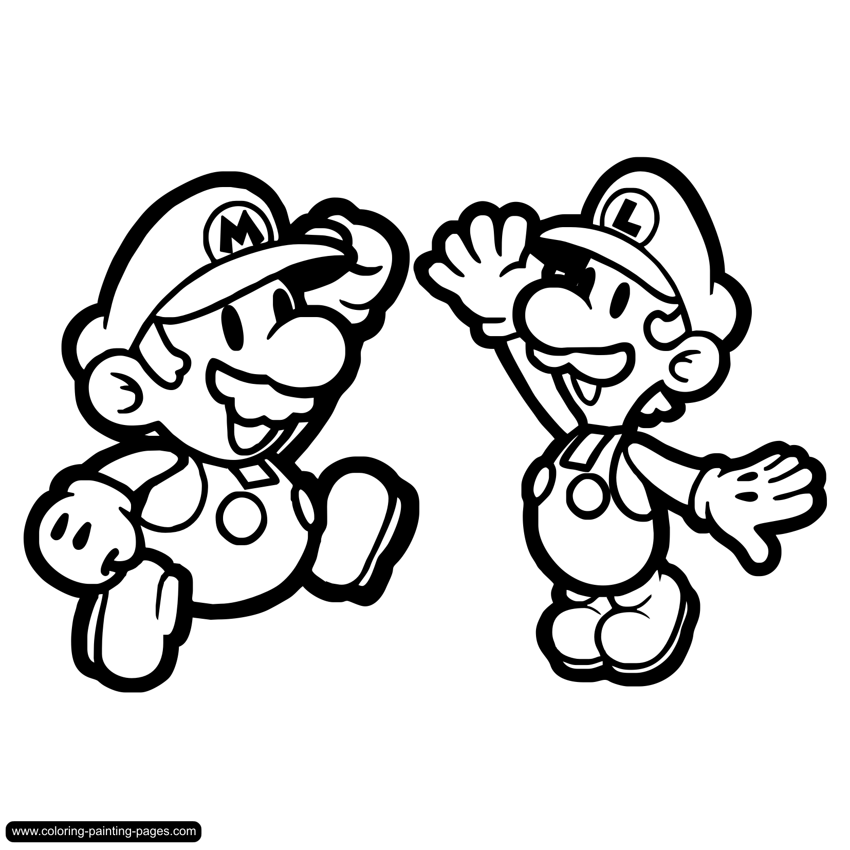 1654x1654 Mario Bros