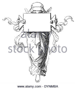300x355 Vignette Angel Stock Photo 68721914
