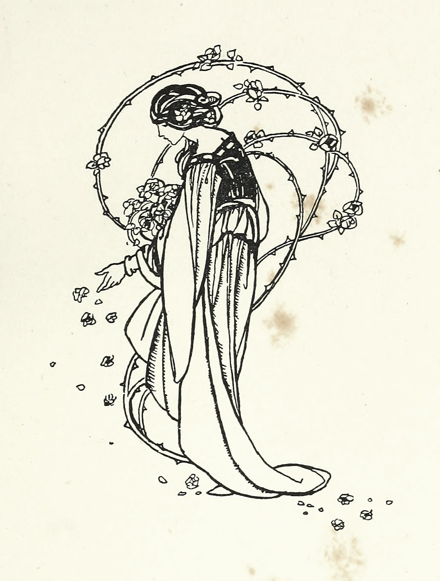 872x1152 Vignette By Florence Harrison, From Early Poems Of William Morris