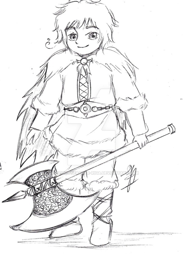 600x832 Little Viking By Preschooteacher Riga