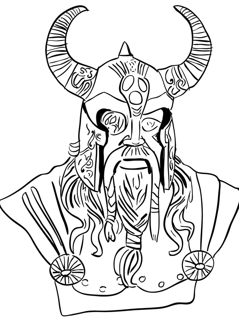 Adult Viking Coloring Pages Coloring Pages