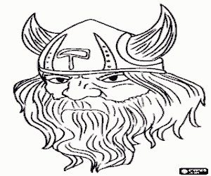 300x250 Vikings Coloring Pages Printable Games