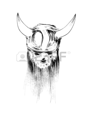 346x450 Drawing Viking Stock Photo, Picture And Royalty Free Image. Image