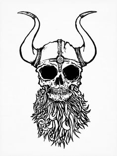236x314 Viking Skull Tattoo Designs And Images Ideas