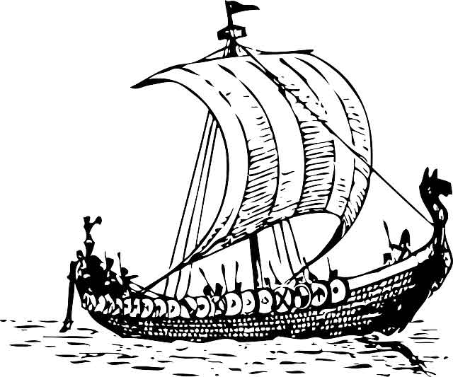 Viking Longship Drawing at GetDrawings | Free download