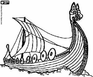 300x250 Vikings Coloring Pages Printable Games