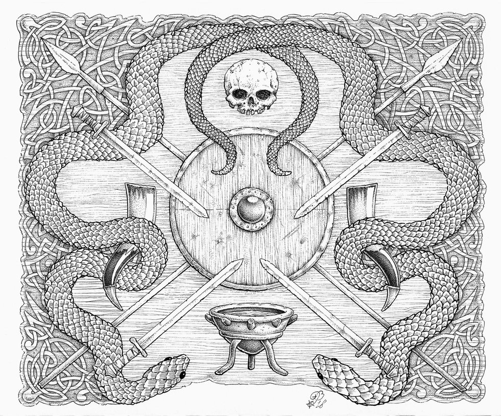 981x814 Viking Shield 1 By Aphilien