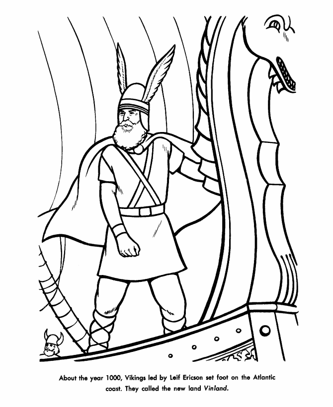 670x820 Viking Ship Clipart Coloring Page