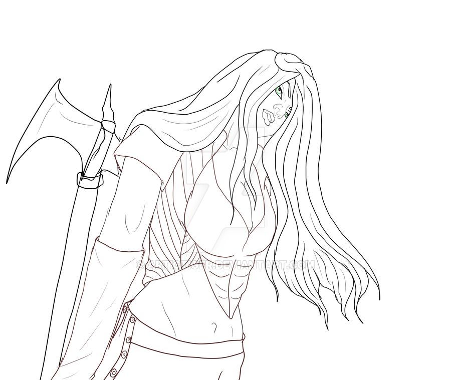 900x759 Ingigerd Viking Woman Wip By Artictiger