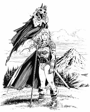 Viking Woman Drawing at GetDrawings | Free download