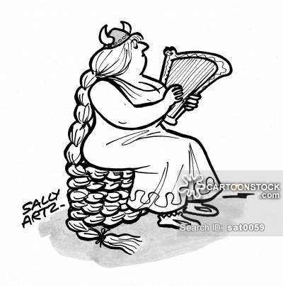 400x403 Viking Woman Cartoons And Comics