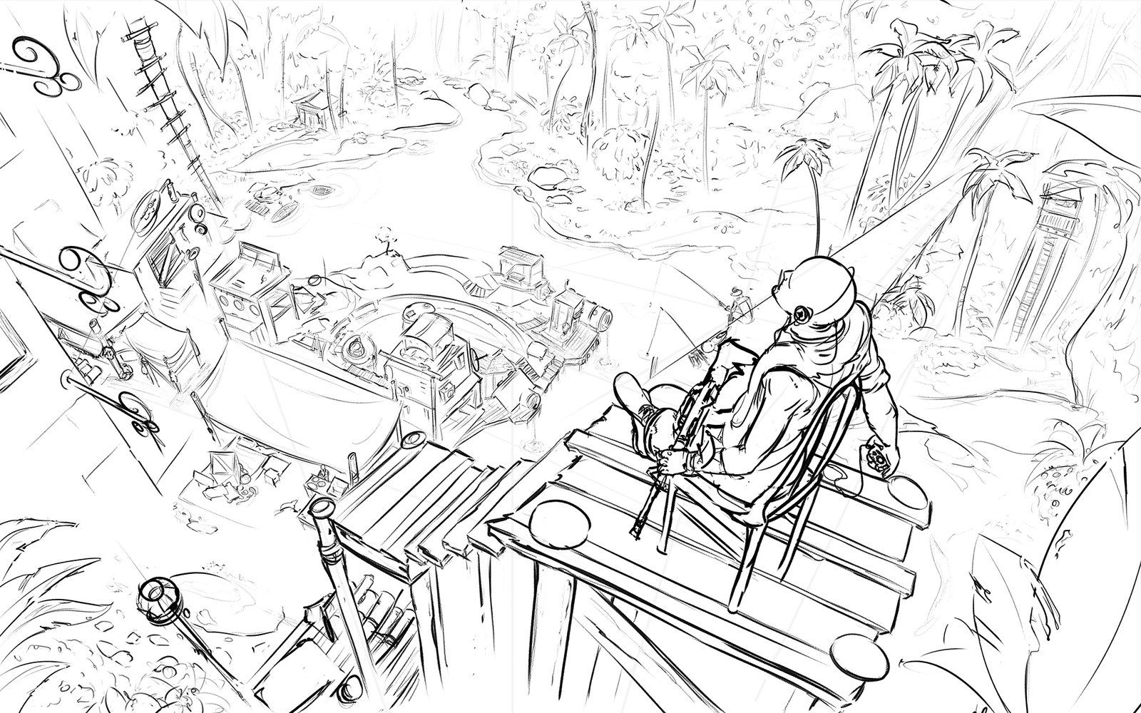 1600x1000 Jungle Village By N Deed