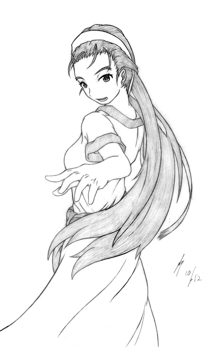 711x1124 Village Girl By Skwang