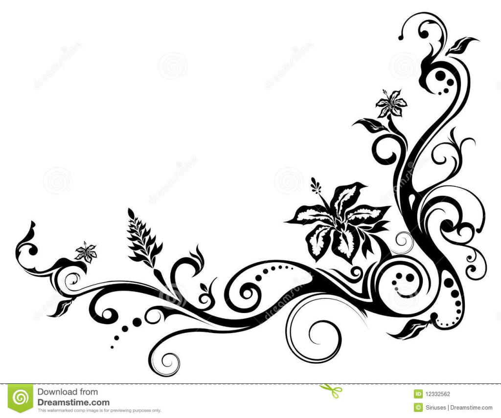 1024x856 Flower Vine Drawing Tulip Flower Tattoo Designs Drawings