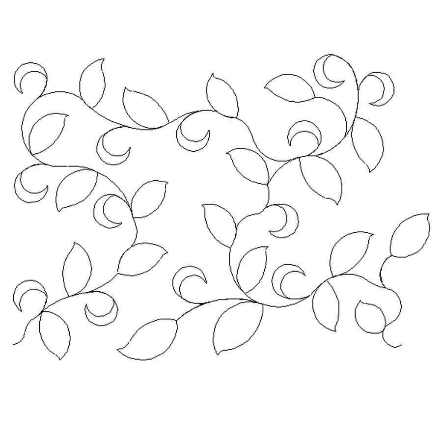 900x900 1934 Curly Vines Amp Leaves Mountaintop Quilting