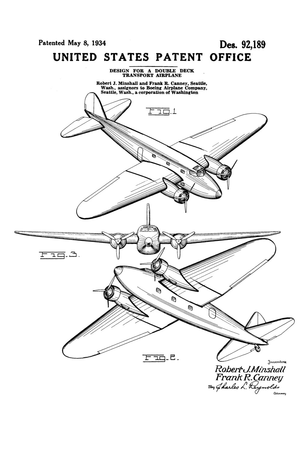 1021x1500 Boeing 247 Patent Airplane Blueprint, Pilot Gift, Airplane