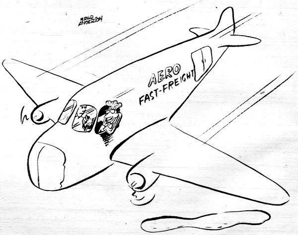 600x475 Model Aviation Comics Of Yore, Comics From 1950s Through Mid 1970s