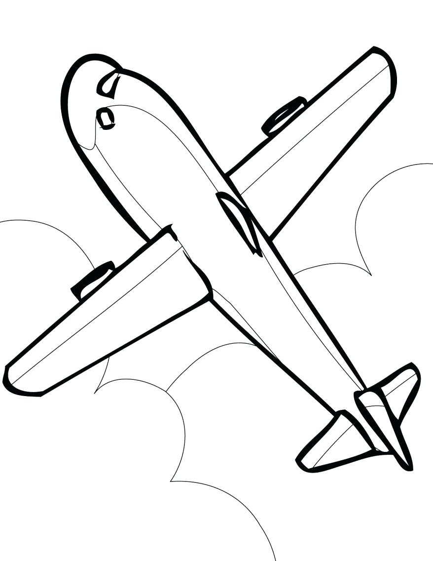 878x1136 Coloring Printable Airplane Coloring Pages Army Plane A Free