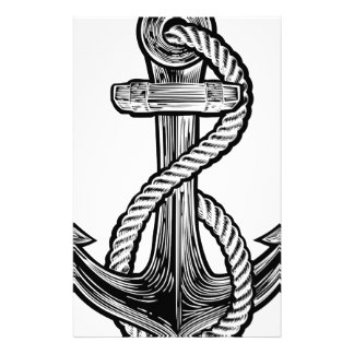 324x324 Vintage Anchor Stationery Templates, Vintage Anchor Custom