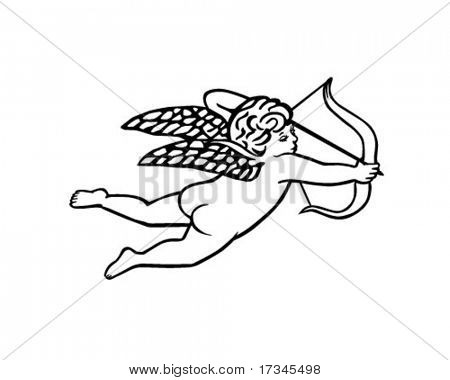 450x380 Cupid Bow Arrow