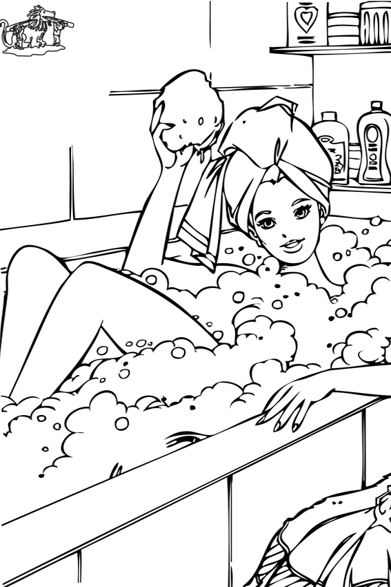 567x850 Barbie Coloring Pages Overview With Great Barbie Sheets