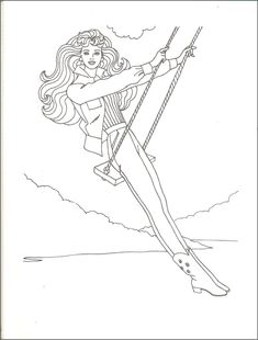 235x310 1990 Vintage Barbie Paint