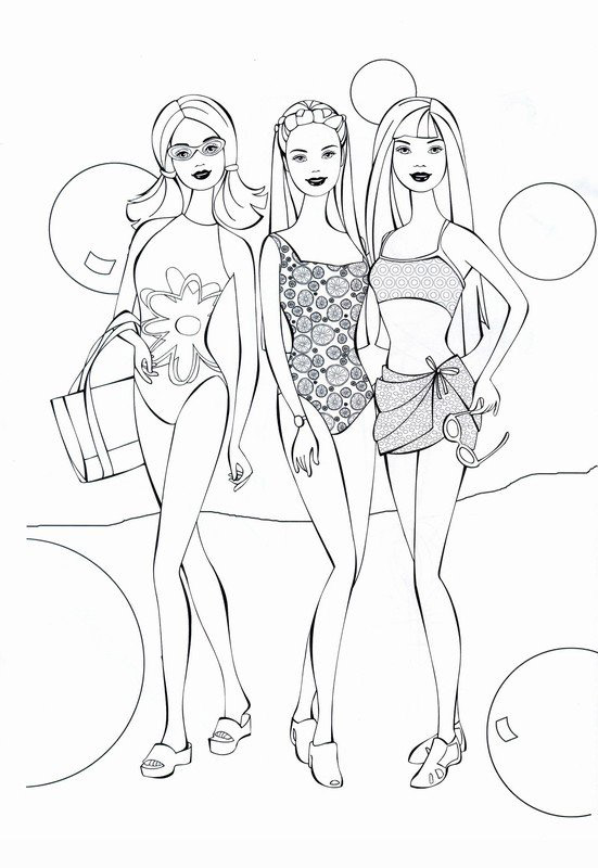 551x800 Vintage Barbie Coloring Pages Coloring Barbie