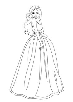 236x330 Pictures To Color And Print Girls Barbie Coloring Pages