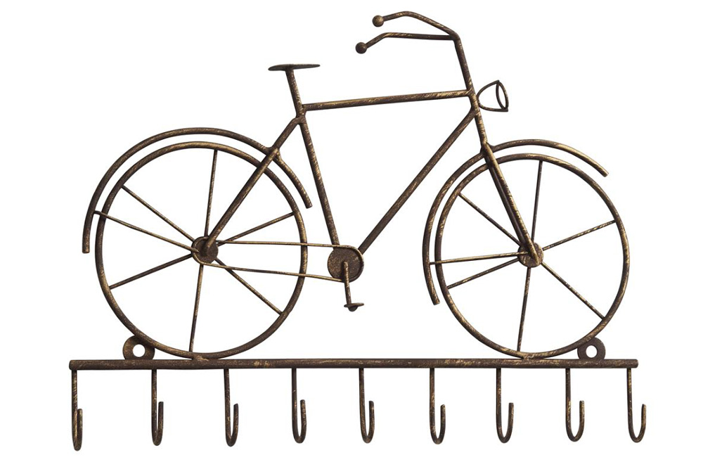 1000x667 Vintage Bicycle Key Rack Cyclemiles