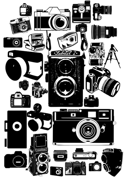 424x600 Cameras Art Print Hearth And Home Camera Art