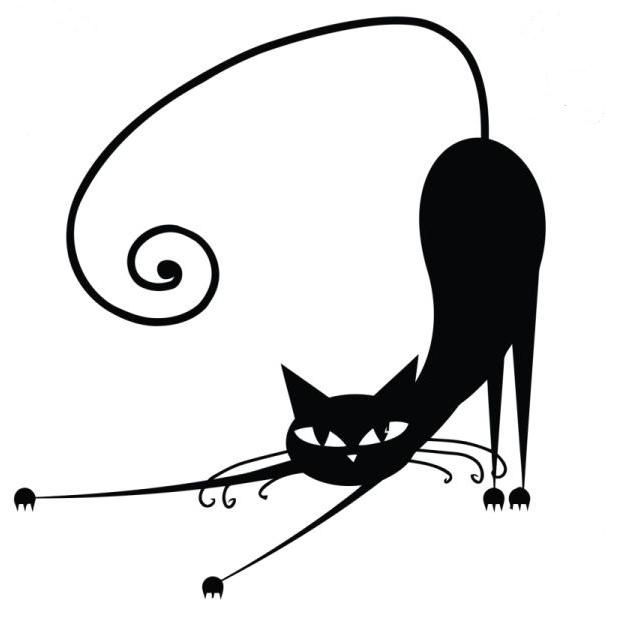 630x622 111 Best Gatos Images On Cat Art, Cat Illustrations