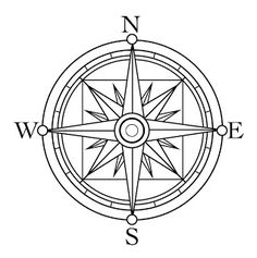 236x237 Free Compass Vector Image Printsamppatternsamprepeats