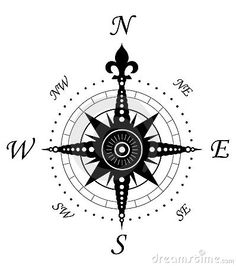 236x266 Vintage Compass Symbol Nautical Compass Symbol
