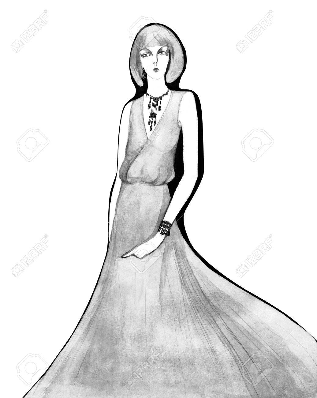 1036x1300 Ladies' Fashion And Accessories 1900 Elegant Lady. Vintage