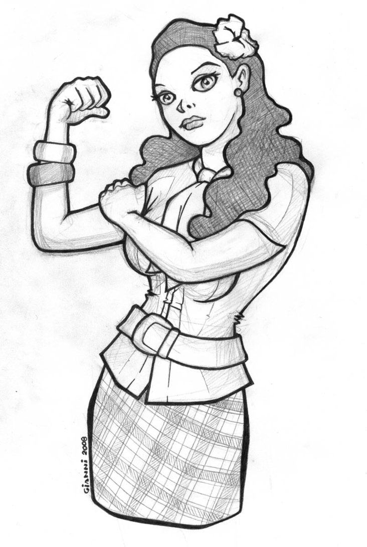 732x1092 Hillie Rocks Vintage Girl By Silentgianni Silentgianni