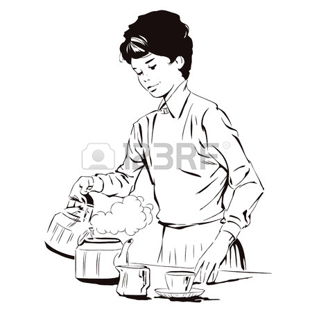 450x450 Stock Illustration. People In Retro Style Pop Art And Vintage