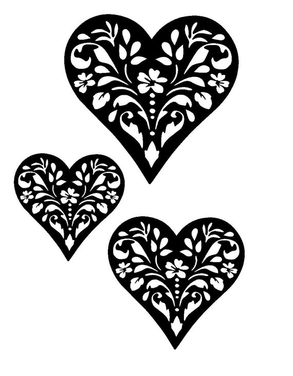 Vintage Heart Drawing At Getdrawings Free Download