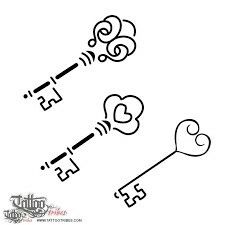 225x225 Vintage Keys Clip Art