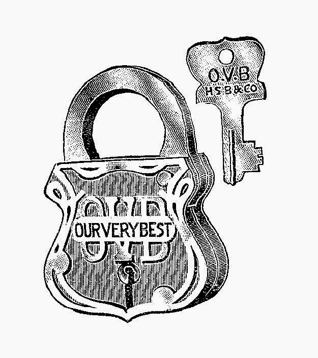625x703 Antique Images Free Digital Image Transfer Of 3 Vintage Lock