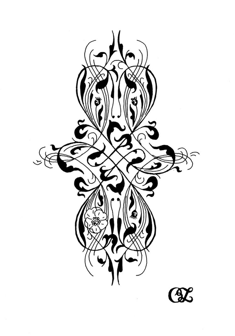 747x1068 Collection Of Gothic Victorian Tattoo Design