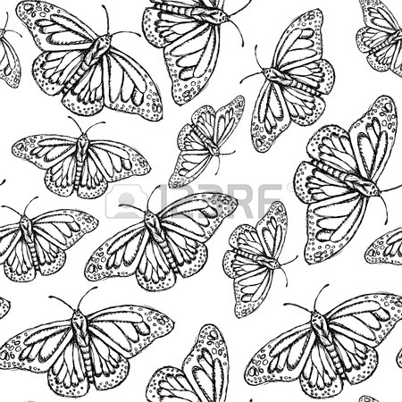 450x450 Sketch Bumble Bee In Vintage Style, Vector Background Royalty Free
