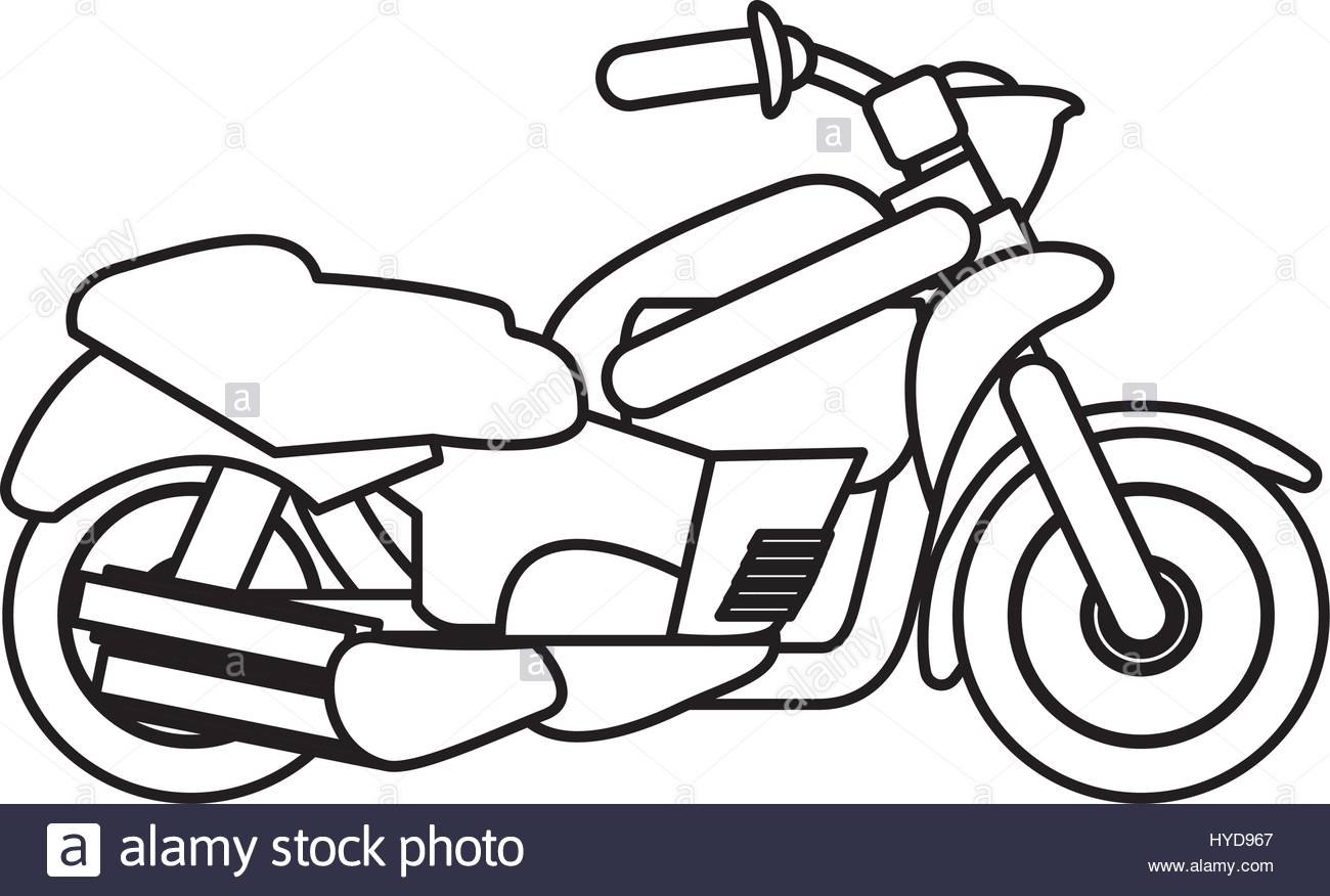 1300x876 Custom Vintage Motorcycle Icon Vector Illustration Graphic Design