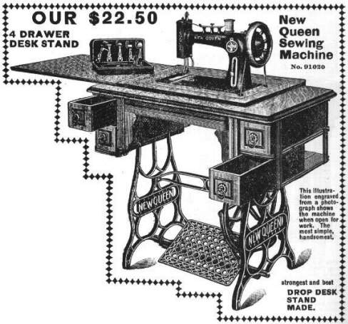 488x455 Antique Sewing Machine Resource