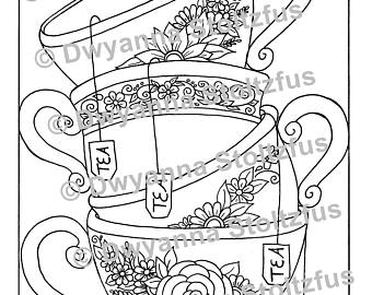 340x270 Stacked Teacups Etsy