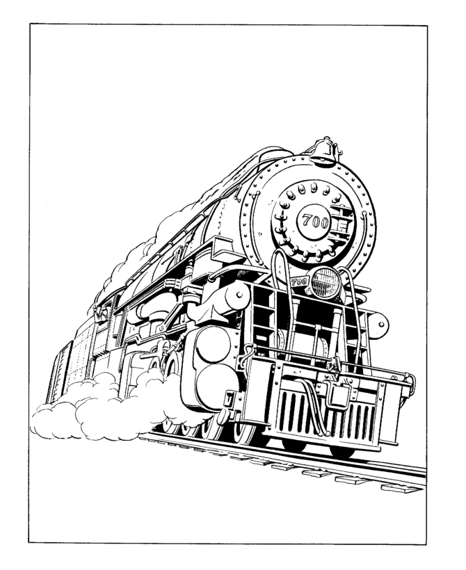 670x820 Steam Train Coloring Pages Coloring Pages
