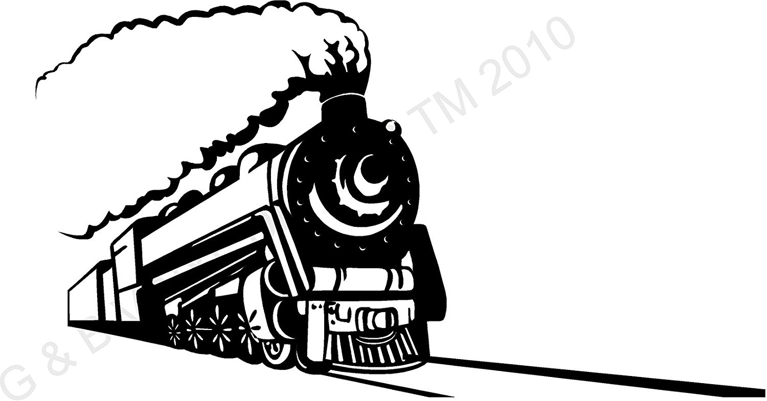 1500x785 Vintage Train Train Tracks Train On Tracks Vinyl Wall